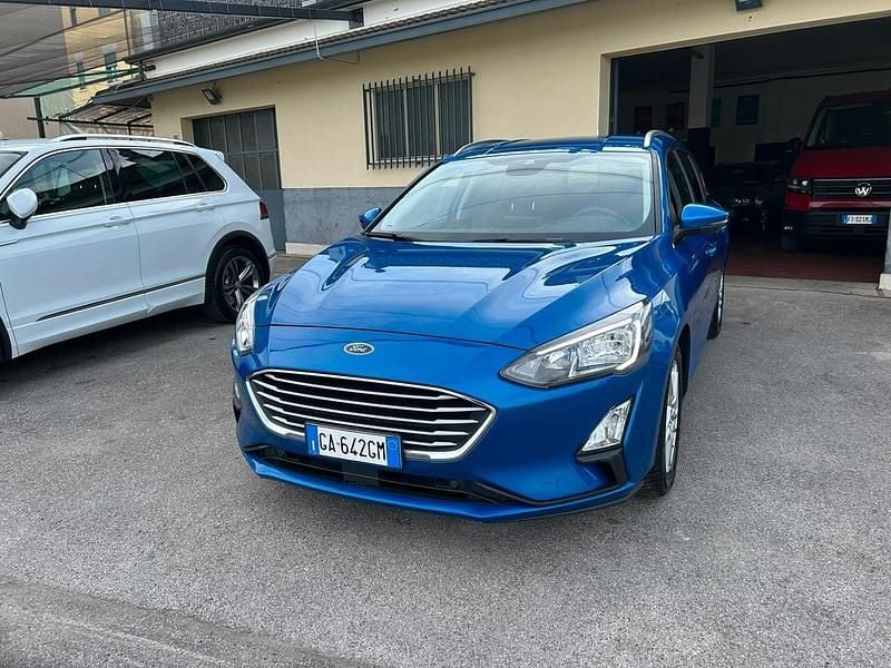Usata Ford Focus Business Edition 120 CV (88 kW) 2020 Blu Station wagon