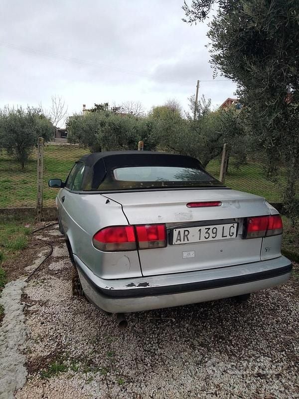Usata Saab 9-3 Cabriolet 1998 Grigio Cabrio