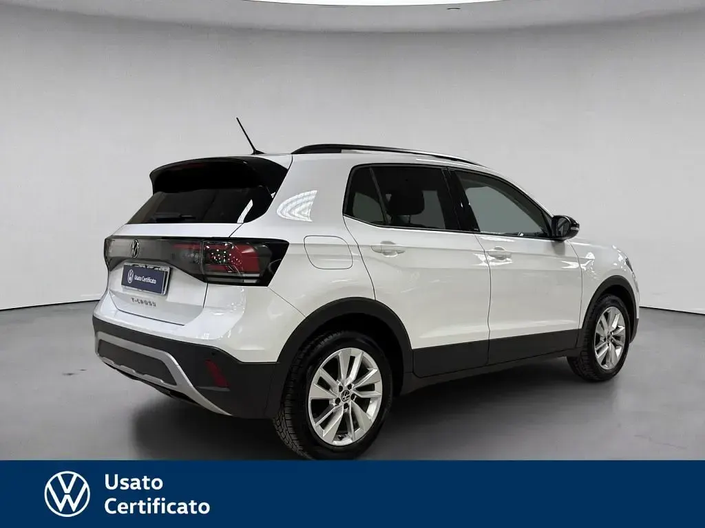 Usata VW T-Cross Edition 95 CV (69 kW) 2025 Bianco pastello SUV