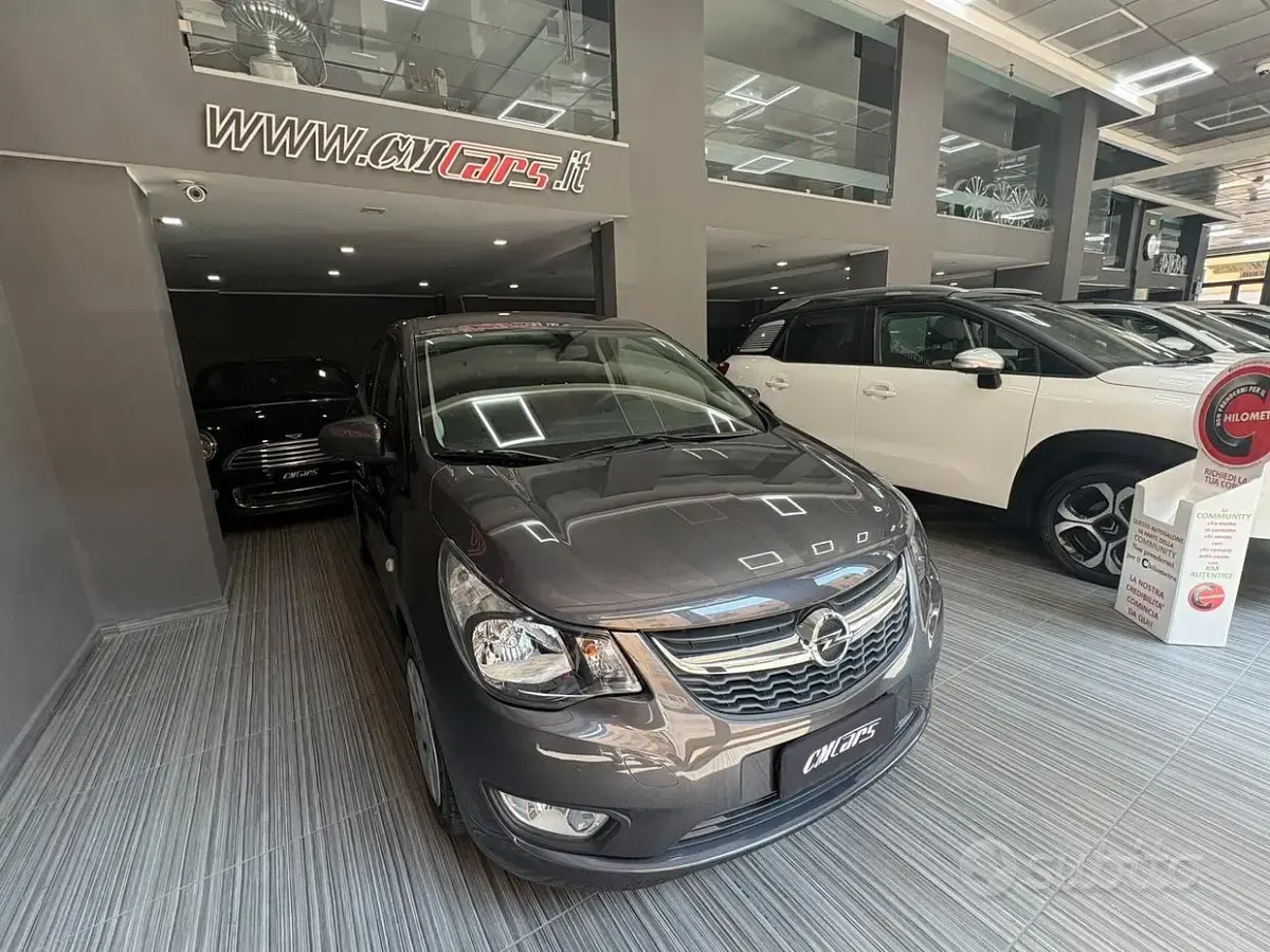 Usata Opel Karl 75 CV (55 kW) 2016 Grigio Utilitaria