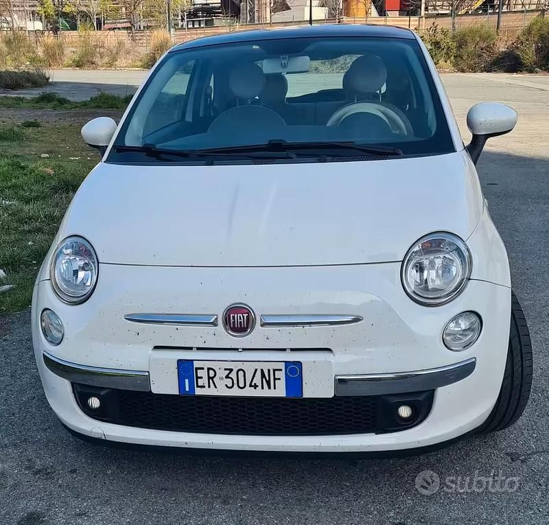 Usata Fiat 500 69 CV (50 kW) 2013 Bianco Berlina