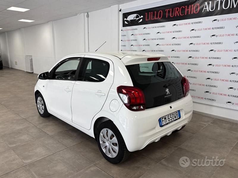 Usata Peugeot 108 Access 69 CV (50 kW) 2017 Bianco Utilitaria