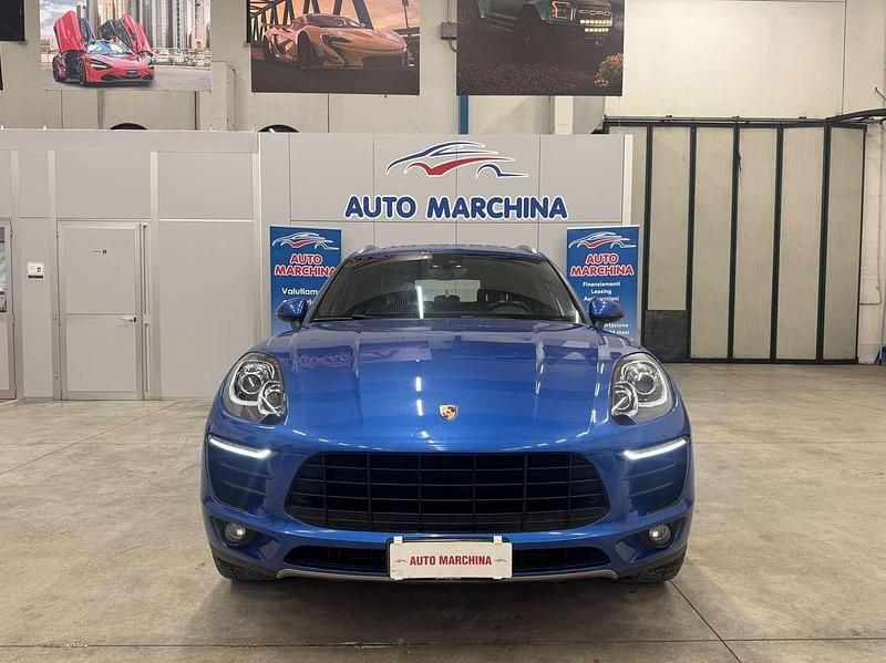 Usata Porsche Macan 250 CV (183 kW) 2017 Blu/azzurro SUV