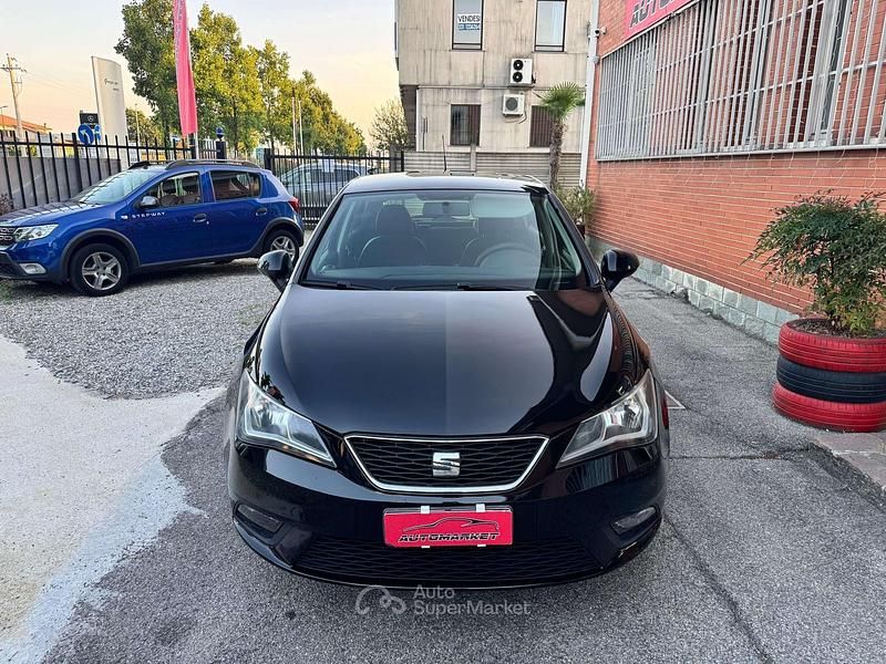 Usata Seat Ibiza Style 75 CV (55 kW) 2017 Nero Berlina