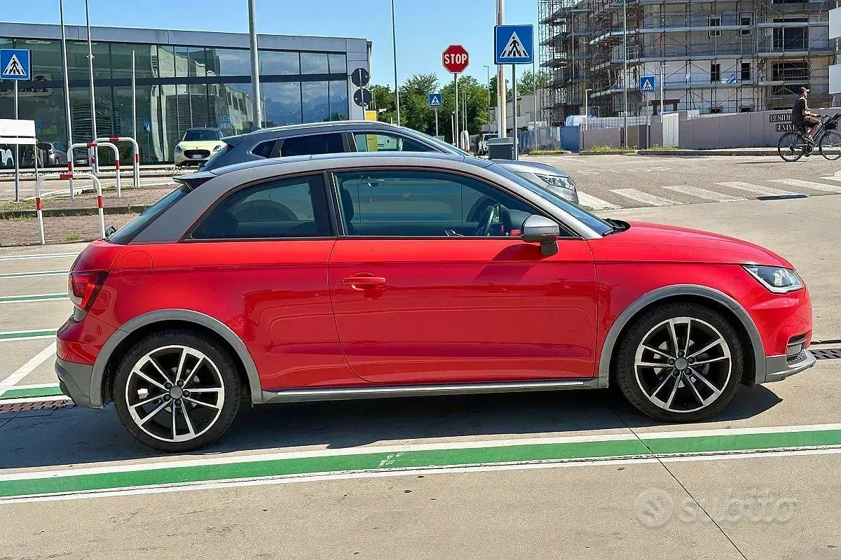 Usata Audi A1 Sport 82 CV (60 kW) 2017 Rosso Utilitaria