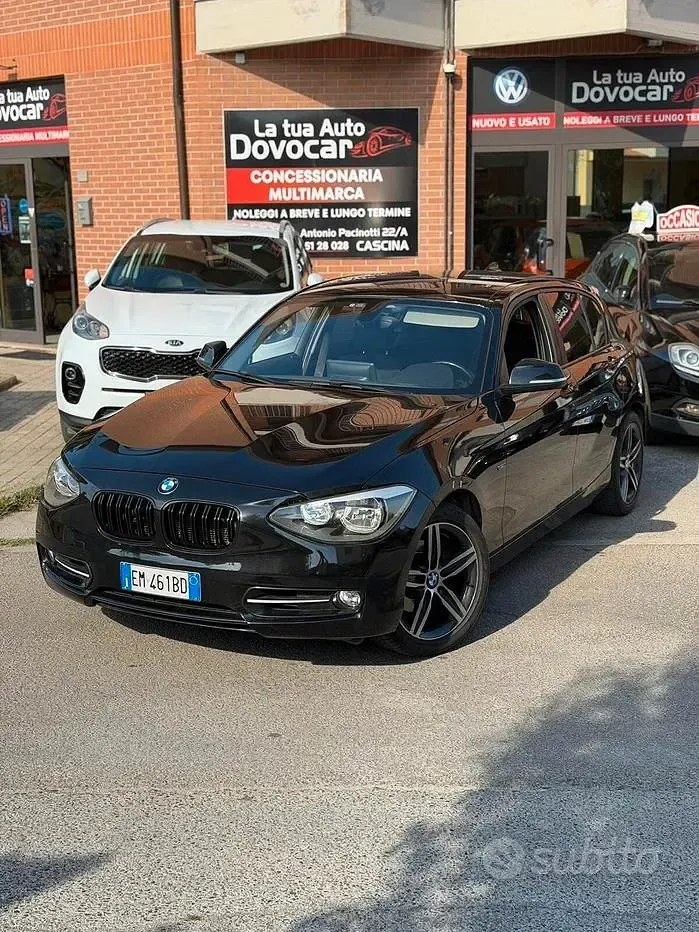 Usata BMW 120 M Sport 184 CV (135 kW) 2012 Nero Utilitaria