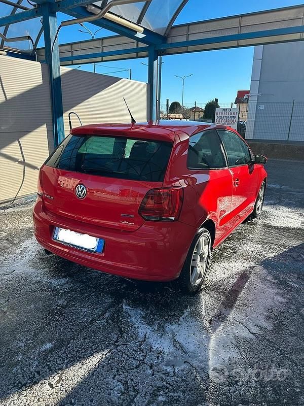 Usata VW Polo 82 CV (60 kW) 2011 Rosso Berlina