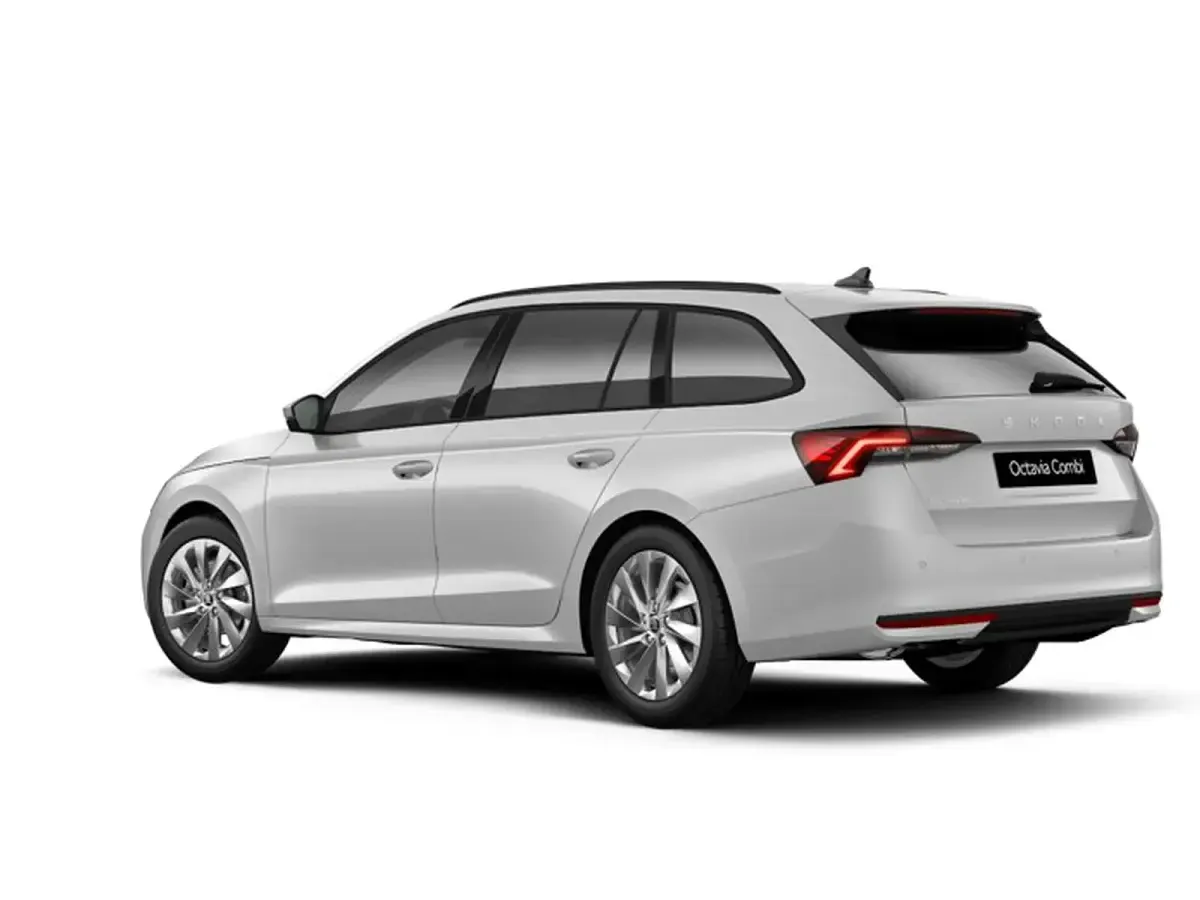 Nuova Skoda Octavia Executive 150 CV (110 kW) 2026 Bianco luna metallizzato Station wagon