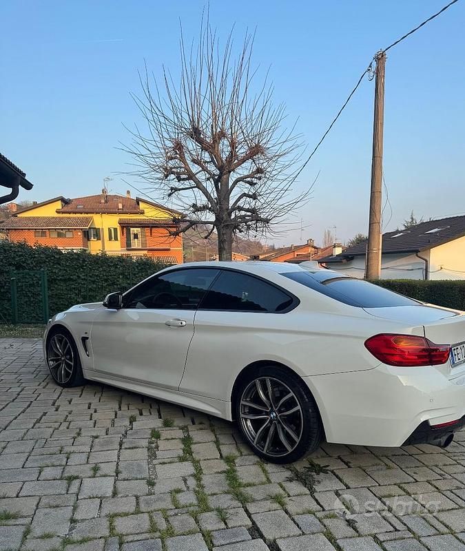 Usata BMW 420 Coupé M Sport 190 CV (139 kW) 2015 Bianco Coupé