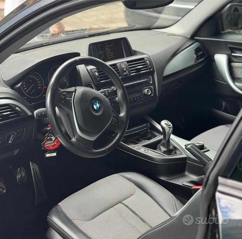 Usata BMW 116 190 CV (139 kW) 2013 Nero Utilitaria