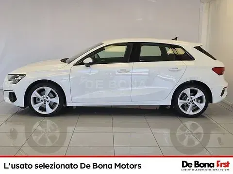 Usata Audi A3 Sportback Advanced 200 CV (147 kW) 2022 Bianco Utilitaria