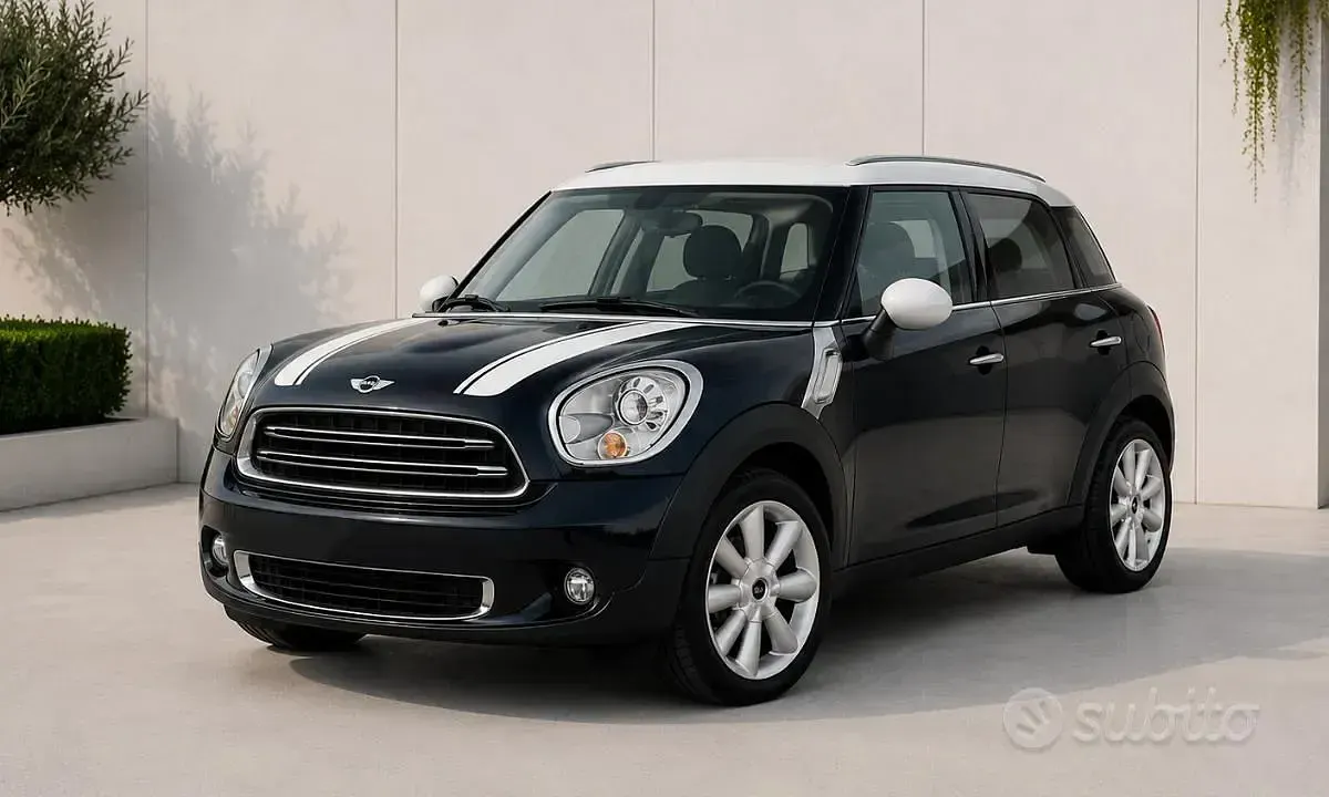 Usata Mini Cooper D Countryman 110 CV (80 kW) 2017 Blu SUV