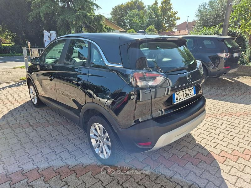 Usata Opel Crossland X 120 CV (88 kW) 2021 Nero SUV