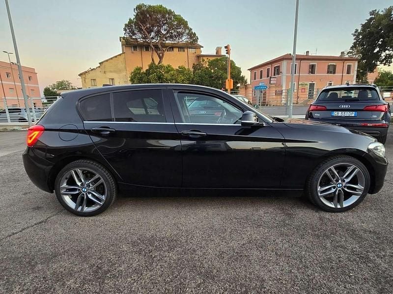 Usata BMW 116 Advantage 116 CV (85 kW) 2017 Nero Utilitaria