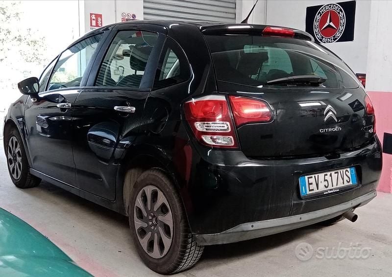 Usata Citroën C3 Seduction 68 CV (50 kW) 2014 Nero Berlina