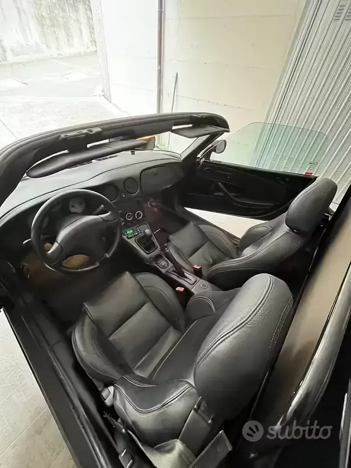Usata Fiat Barchetta 131 CV (96 kW) 1996 Nero Cabrio