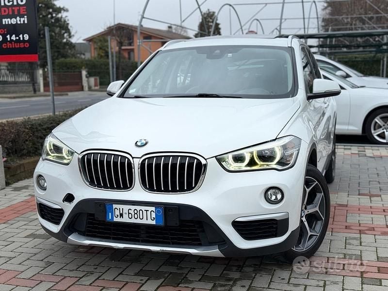 Usata BMW X1 xLine 116 CV (85 kW) 2017 Bianco SUV