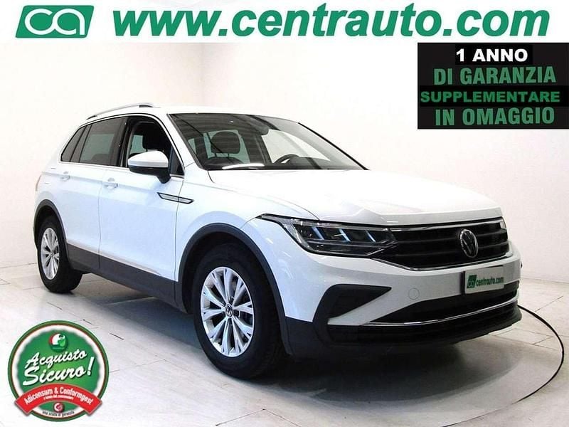 Usata VW Tiguan Life 150 CV (110 kW) 2021 Bianco SUV