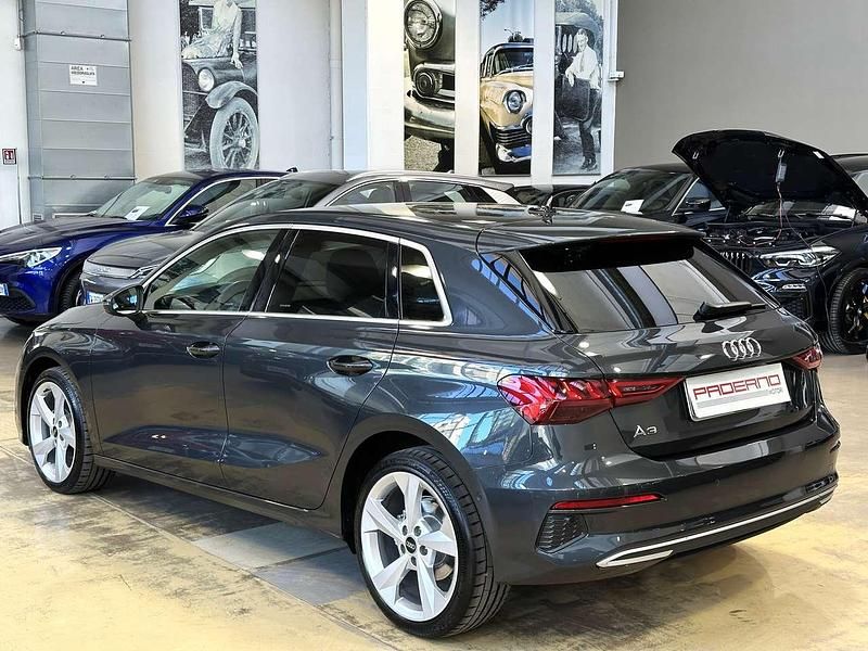 Usata Audi A3 Advanced 150 CV (110 kW) 2023 Grigio manhattan Berlina