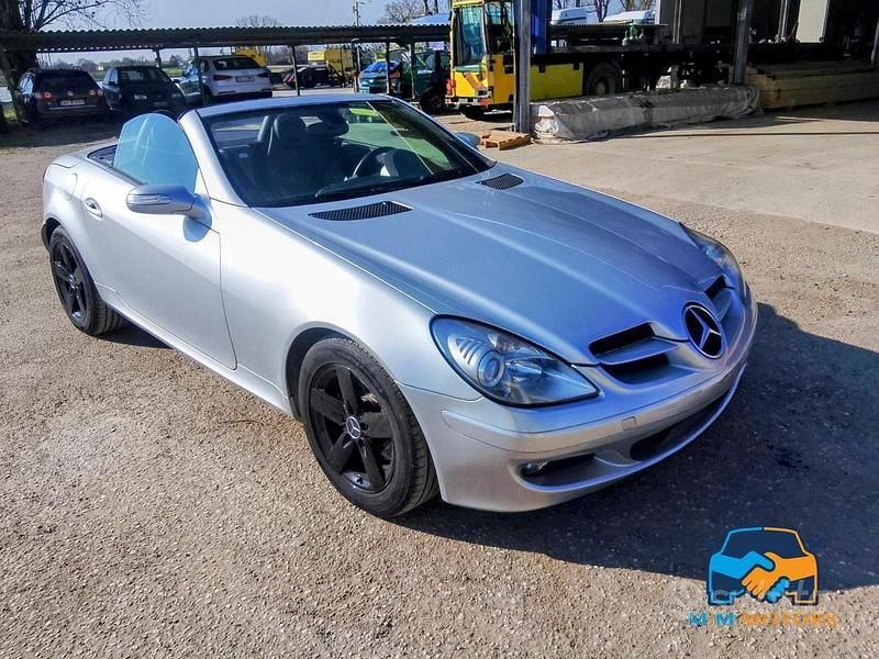Usata Mercedes SLK200 163 CV (119 kW) 2005 Grigio Cabrio