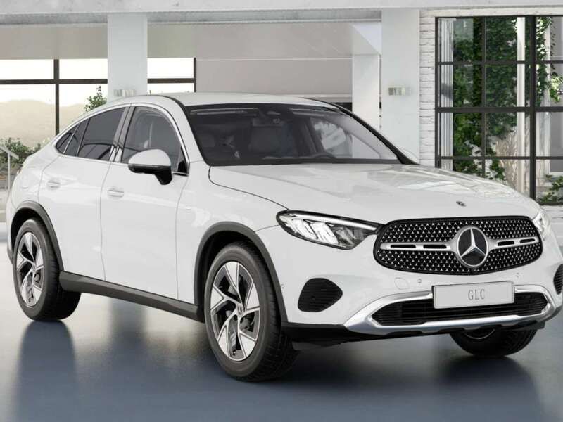 Bianco polare Nuova 2025 Mercedes GLC300e Advanced Plus Coupé | 73.432 € (Super prezzo) - Immagine 1/4
