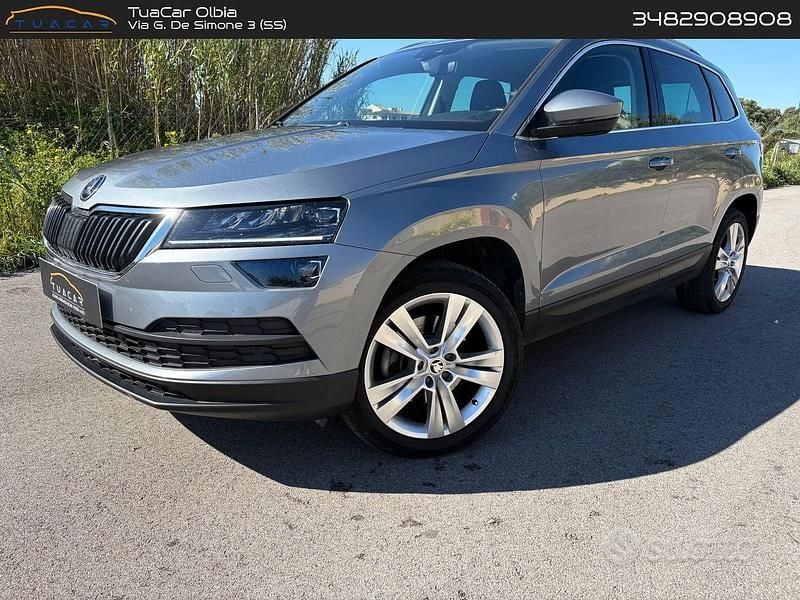 Usata Skoda Karoq Executive 150 CV (110 kW) 2018 Grigio SUV