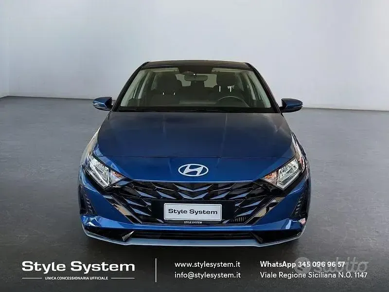 Usata Hyundai i20 101 CV (74 kW) 2025 Bluazzurro Utilitaria