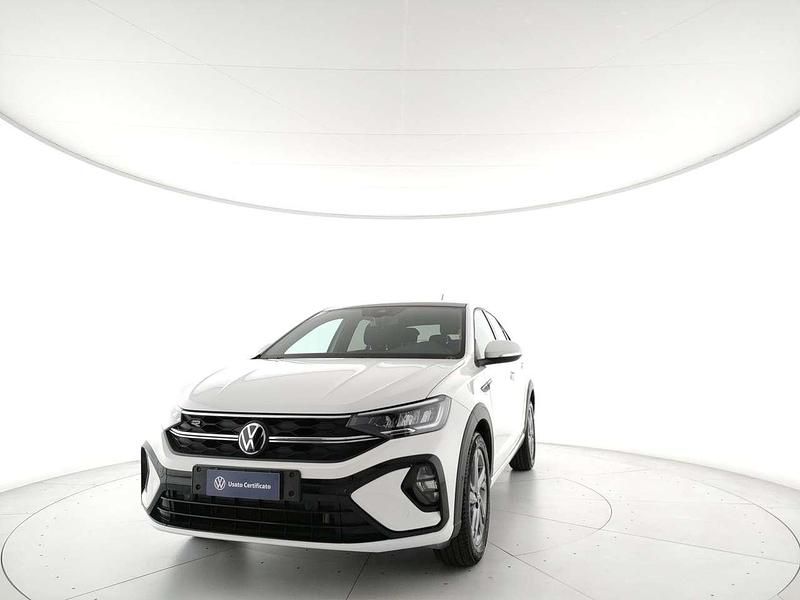 Pure white Usata 2022 VW Taigo R-line SUV | 21.000 € (Buon prezzo) - Immagine 1/4