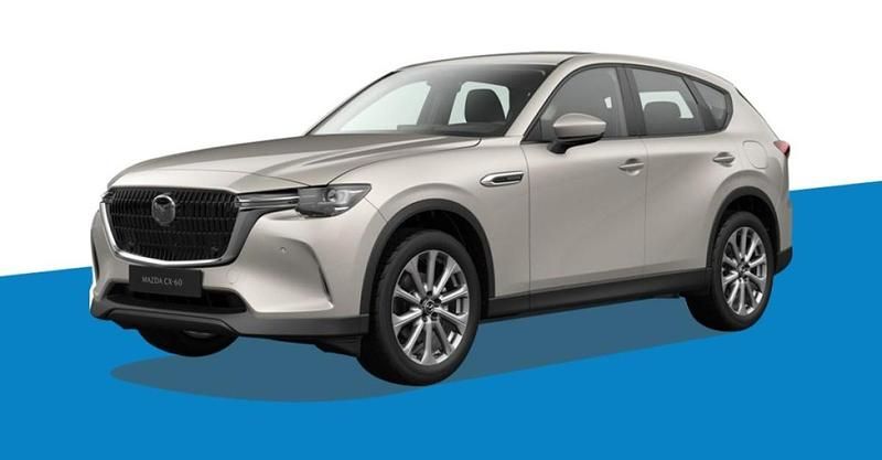 Usata Mazda CX-60 Exclusive-Line 199 CV (146 kW) 2022 Platinum quartz SUV