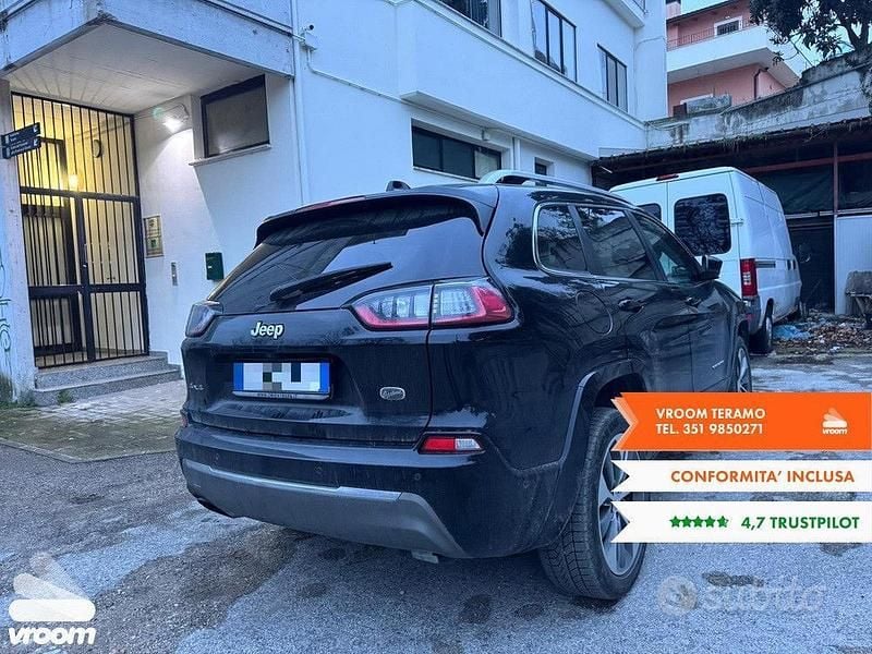 Usata Jeep Cherokee Overland 194 CV (142 kW) 2020 Nero SUV