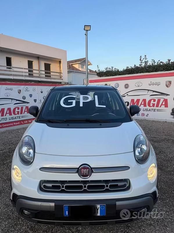 Usata Fiat 500L Lounge 95 CV (69 kW) 2017 Bianco Monovolume