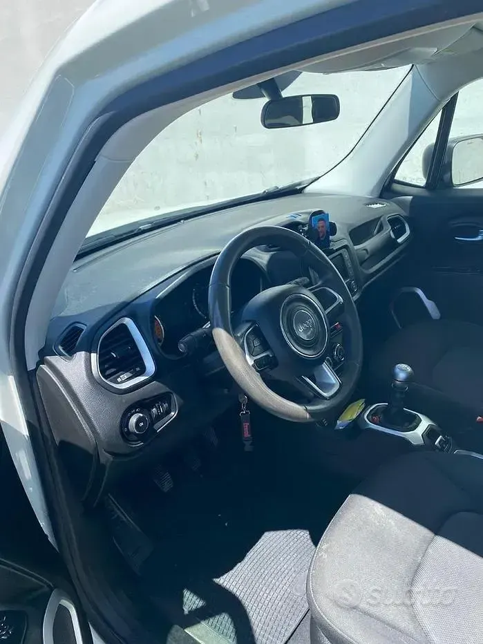 Usata Jeep Renegade Sport 120 CV (88 kW) 2017 Bianco SUV
