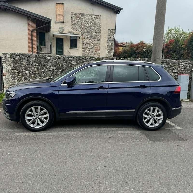 Usata VW Tiguan Advance 150 CV (110 kW) 2018 Blu SUV