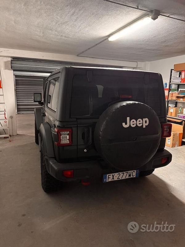 Usata Jeep Wrangler Rubicon 200 CV (147 kW) 2019 Nero SUV