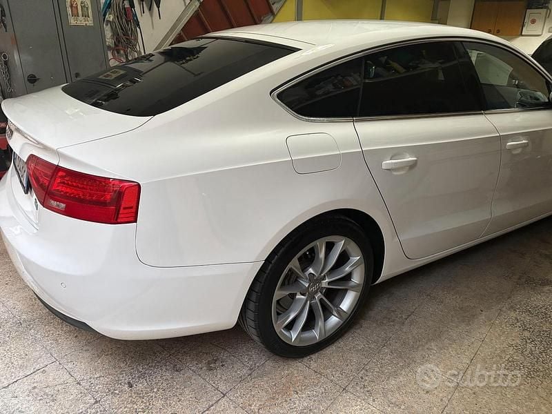 Usata Audi A5 177 CV (130 kW) 2012 Bianco Coupé