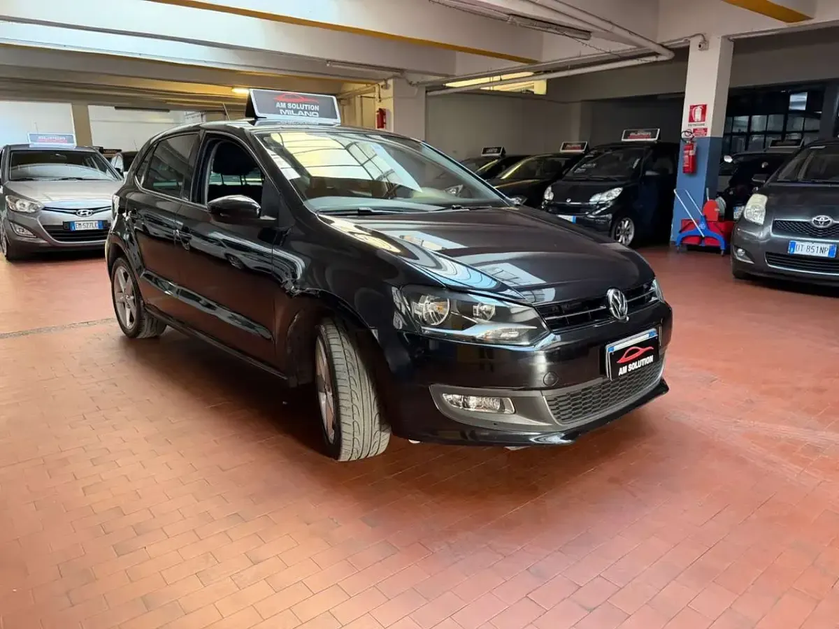 Usata VW Polo 86 CV (63 kW) 2012 Nero Utilitaria