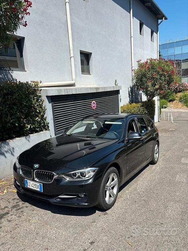 Nero Usata 2015 BMW 316 Sport Line Station wagon | 12.000 € (Ottimo prezzo) - Immagine 1/4
