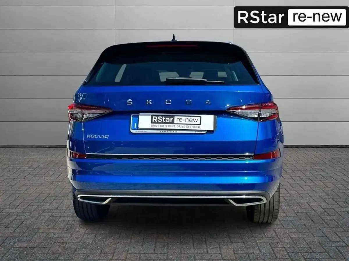 Usata Skoda Kodiaq LAURIN & KLEMENT 150 CV (110 kW) 2023 Bianco metallizzato SUV