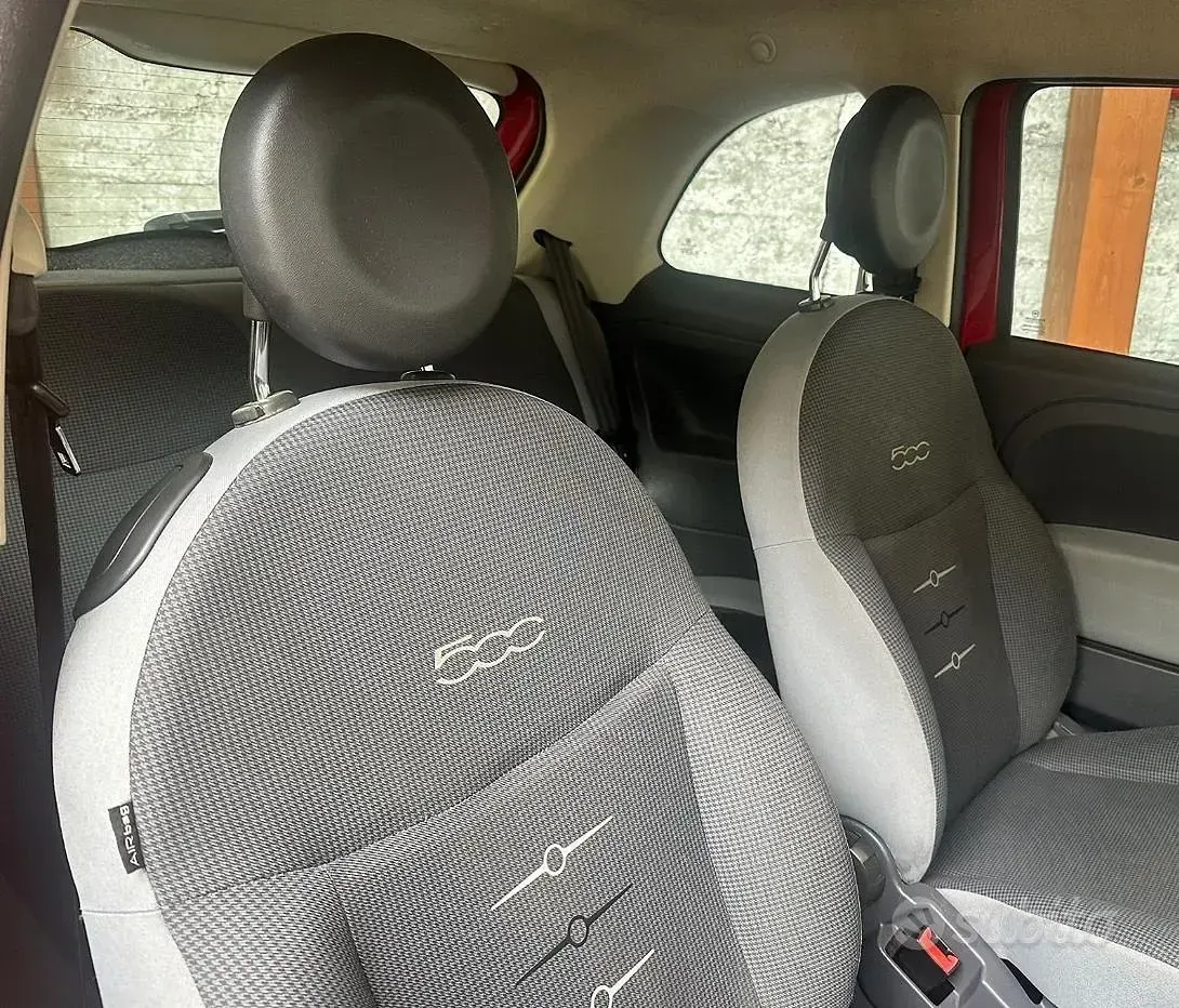 Occasion Fiat 500 Lounge 69 ch (50 kW) 2015 Rouge Berline