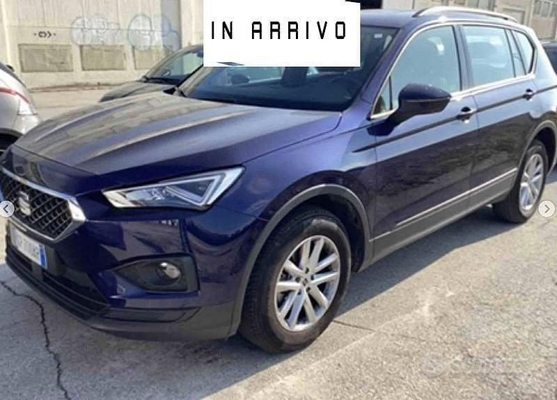 Usata Seat Tarraco Style 150 CV (110 kW) 2022 Blu SUV