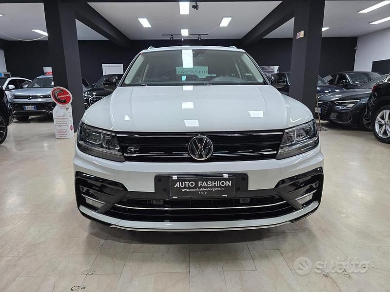 Usata VW Tiguan R-line BlueMotion 150 CV (110 kW) 2020 Bianco SUV