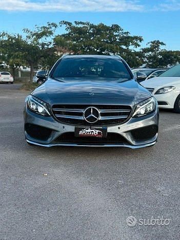 Grigio Usata 2018 Mercedes C220 Station wagon | 16.000 € (Buon prezzo) - Immagine 1/4