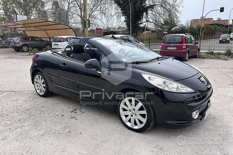 Begagnad Peugeot 207 CC 110 HK (80 kW) 2009 Svart Cab