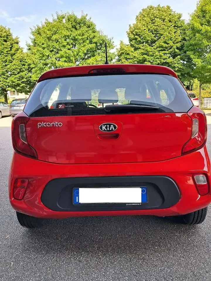 Usata Kia Picanto Active 67 CV (49 kW) 2018 Rosso Utilitaria
