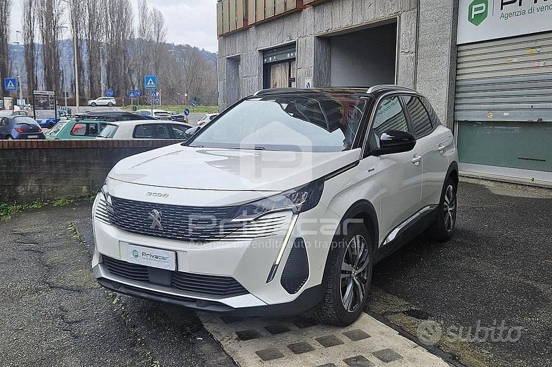 Bianco Usata 2021 Peugeot 3008 Allure Station wagon | 20.900 € (Buon prezzo) - Immagine 1/4