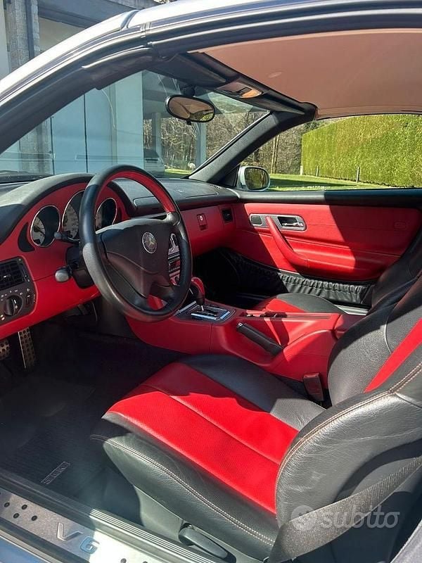 Usata Mercedes SLK320 218 CV (160 kW) 2000 Argento Cabrio