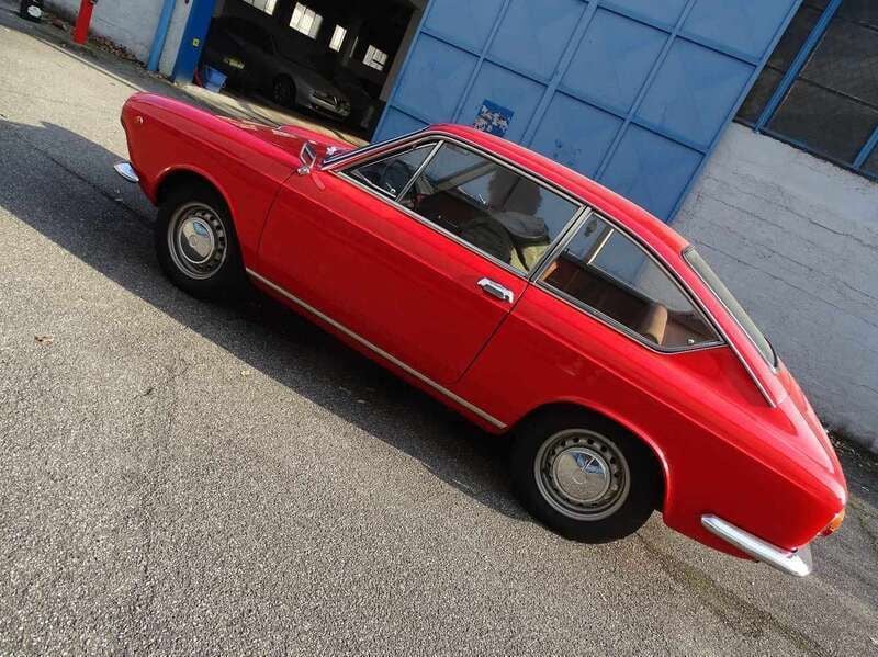 Usata Fiat 850 49 CV (36 kW) 1966 Rosso Coupé
