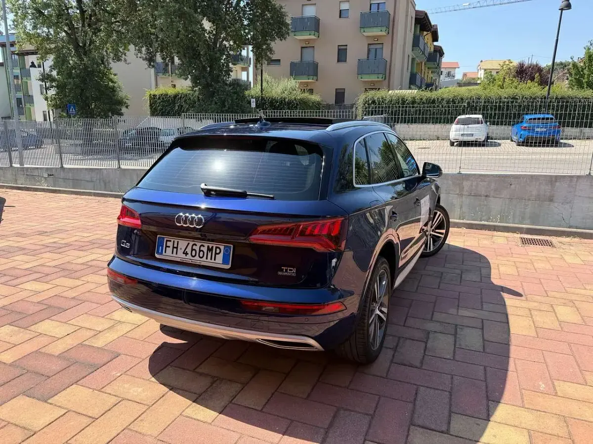 Usata Audi Q5 S-line plus 190 CV (139 kW) 2017 Blu navarra SUV