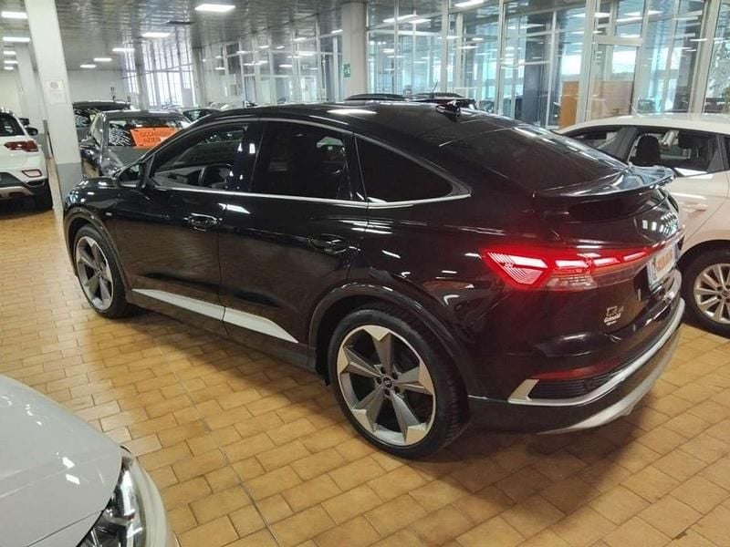Usata Audi Q4 e-tron S-Line 69 kW (95 CV) 2021 Nero mito / metallizzato SUV
