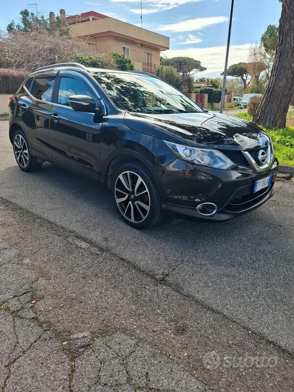 Usata Nissan Qashqai Tekna 110 CV (80 kW) 2014 Nero SUV